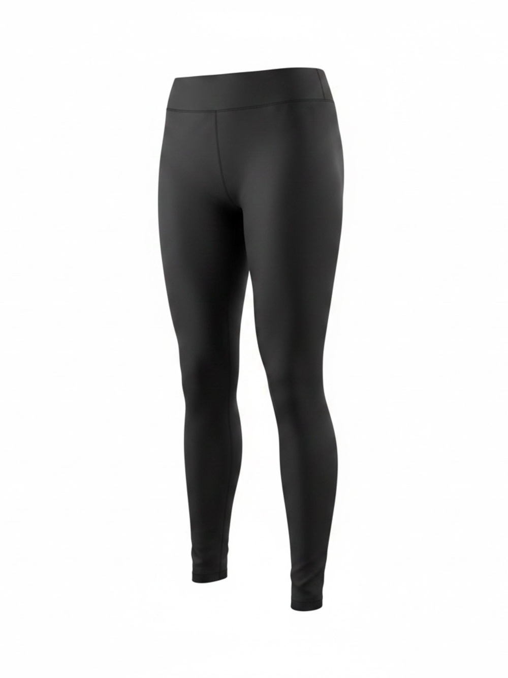 Women's Land's End Starfish Black Leggings - Petite Size